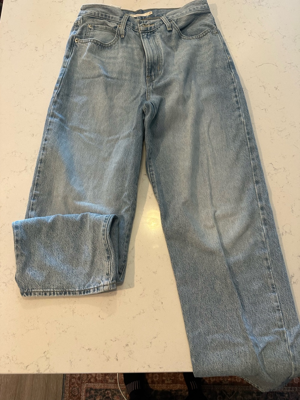 Levi's Light Blue Straight Leg Women's Jeans